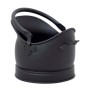 CASTLE LIVING HELMET COAL BUCKET BLACK