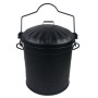 CASTLE LIVING METAL ASH BUCKET & LID