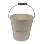 CASTLE LIVING IVORY KINDLING BUCKET