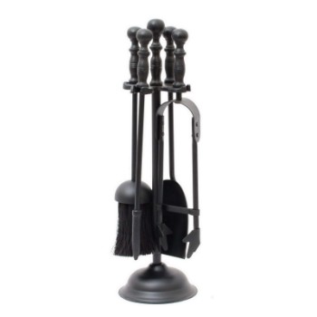 CASTLE LIVING ORB 5 PIECE COMPANION SET BLACK 16