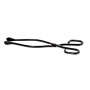 CASTLE LIVING : BLACK FIRE TONGS 12.5
