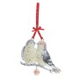 TC : XMAS PEARL TURTLE DOVES DECORATION