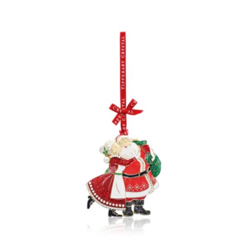 TC : XMAS SPARKLE MR & MRS CLAUS DECORATION
