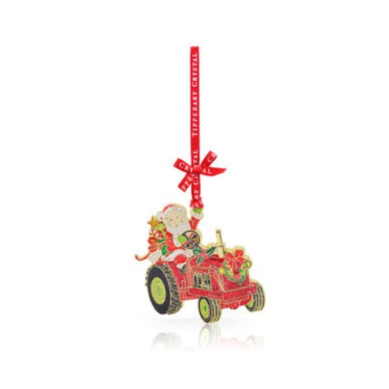 TC : XMAS SPARKLE SANTA TRACTOR