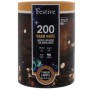 XMAS LIGHTS : 200 BO LED TIMER STRING WARM WHITE