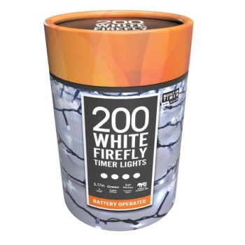 XMAS LIGHTS : 200  WHITE FIREFLY