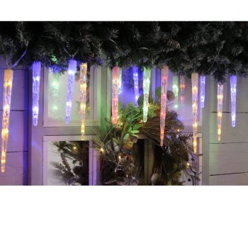 UH XMAS : 9 COLOUR CHANGING ICICLE LIGHTS