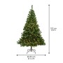 CHRISTMAS TREE : IMPERIAL PINE PRE-LIT - VARIOUS SIZES