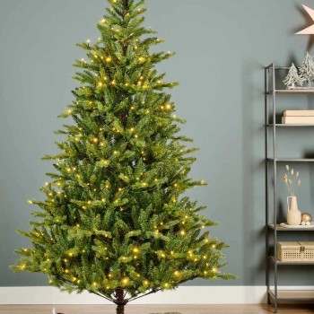 CHRISTMAS TREE ALLISON PINE PRE-LIT 7FT/210CM