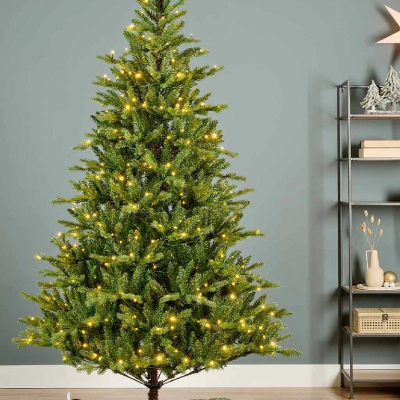 CHRISTMAS TREE ALLISON PINE PRE-LIT 7FT/210CM