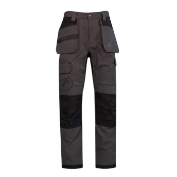 XPERT CORE STRETCH WORK TROUSER GREY/BLACK