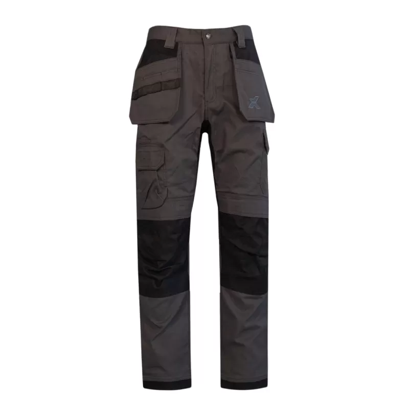 XPERT CORE STRETCH WORK TROUSER GREY/BLACK