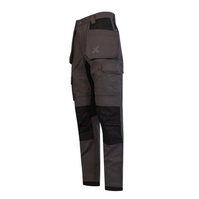 XPERT CORE STRETCH WORK TROUSER GREY/BLACK