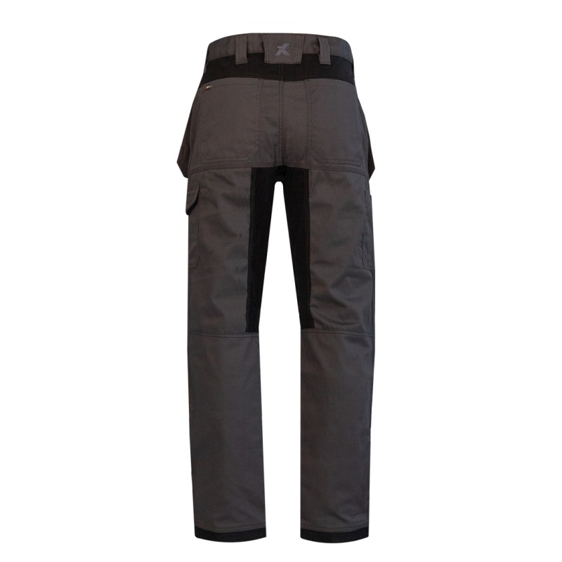 XPERT CORE STRETCH WORK TROUSER GREY/BLACK