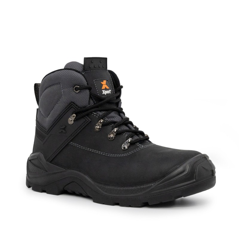 XPERT WARIOR HIKER SAFETY BOOT BLACK