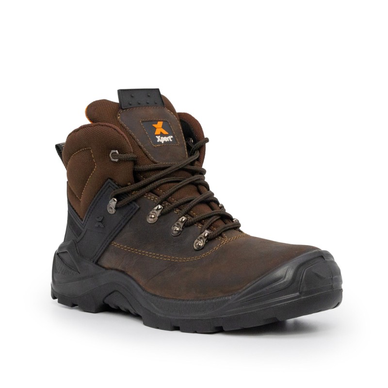 XPERT WARIOR HIKER SAFETY BOOT BROWN