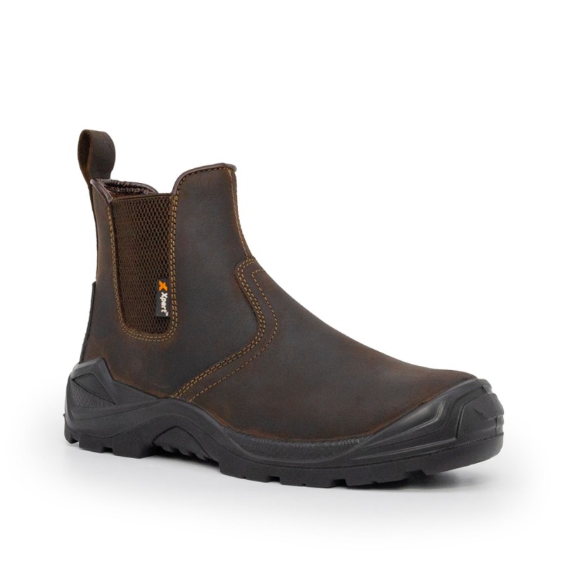 XPERT DEFIANT DEALER SAFETY BOOT BROWN