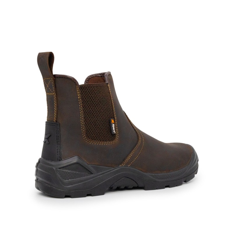 XPERT DEFIANT DEALER SAFETY BOOT BROWN