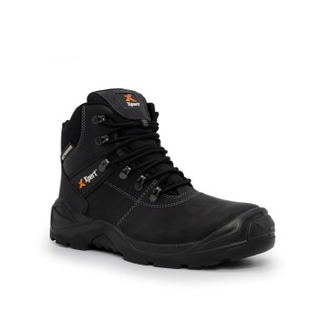 XPERT TYPHOON WATERPROOF SAFETY BOOT BLACK