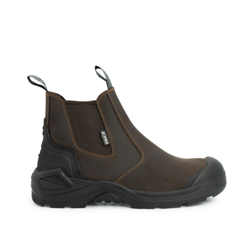 XPERT PRO HUTTON SAFETY DEALER BOOT BROWN