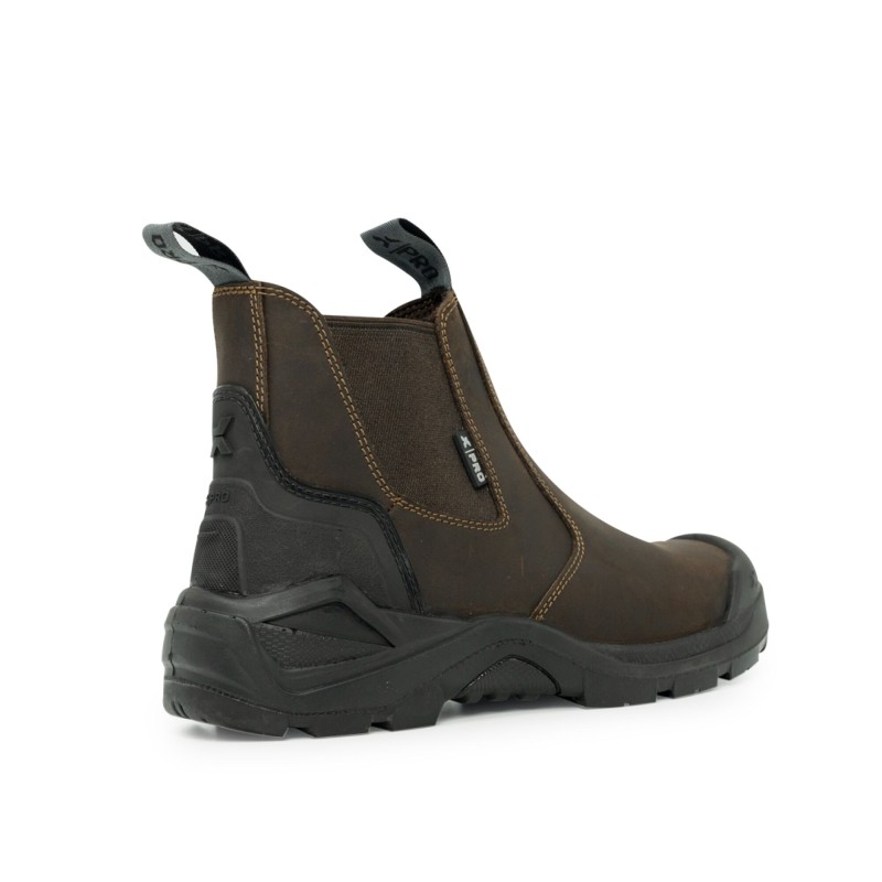 XPERT PRO HUTTON SAFETY DEALER BOOT BROWN