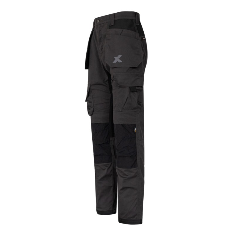 XPERT PRO STRETCH+ WORK TROUSER GREY/BLACK