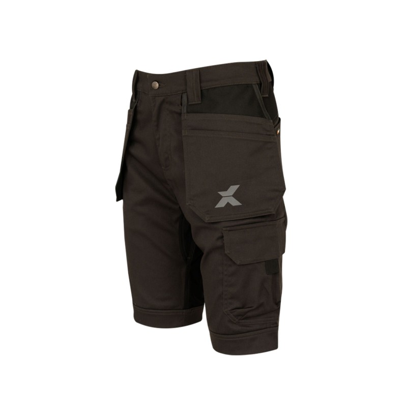 XPERT PRO STRETCH+  WORK SHORTS GREY/BLACK