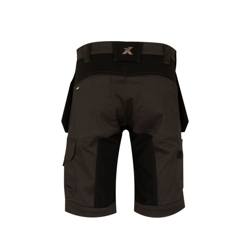 XPERT PRO STRETCH+  WORK SHORTS GREY/BLACK