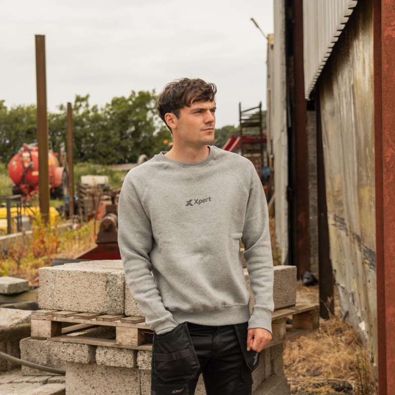 XPERT PRO SWEATSHIRT GREY MARL
