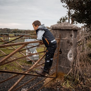 XPERT PRO JNR STRETCH TROUSER BLACK