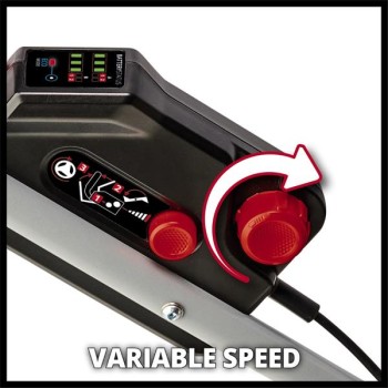 Einhell Power X-Change 36V Cordless Lawn Mower, 52cm Cutting Width, 4x5.2Ah Batteries, Steel Deck