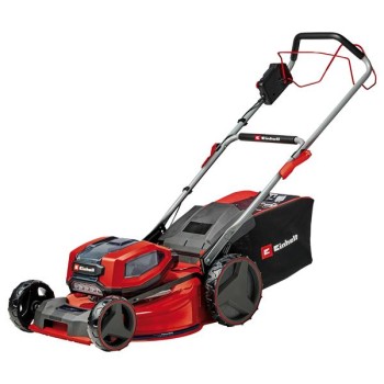 Einhell Power X-Change 36V Cordless Lawn Mower, 52cm Cutting Width, 4x5.2Ah Batteries, Steel Deck