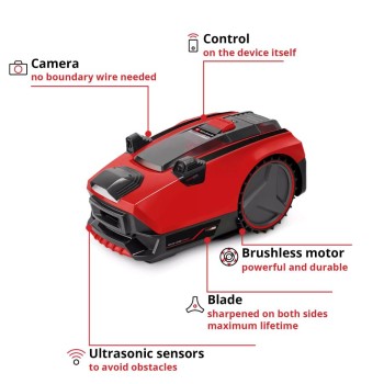 Einhell Freelexo 500 Cam Robotic Lawnmower