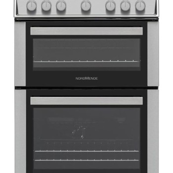 NORDMENDE 60CM DOUBLE OVEN FS SS COOKER CERAMIC TO