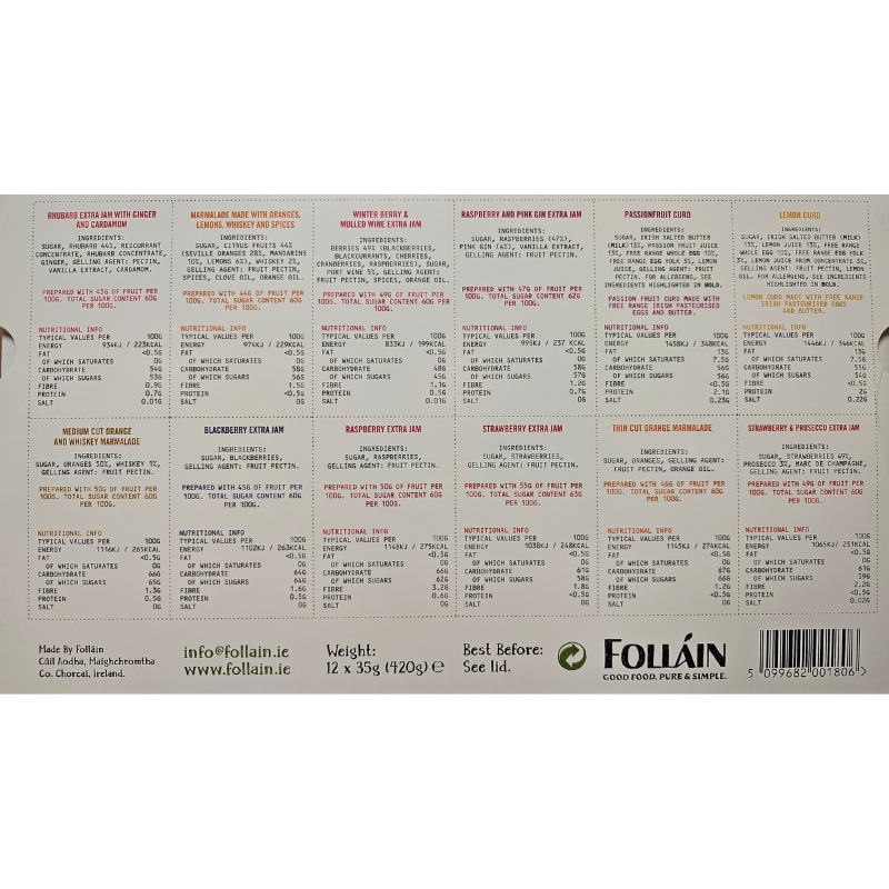 Follain 12 Days of Christmas Tasting Pots