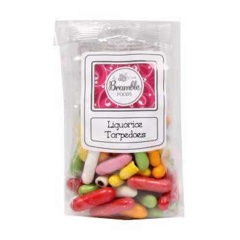 BF : LIQUORICE TORPEDOS BAGS 180G