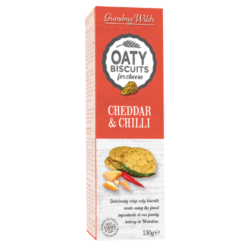 BFX: G WILDS CHEESE & CHILLI OATY BISC