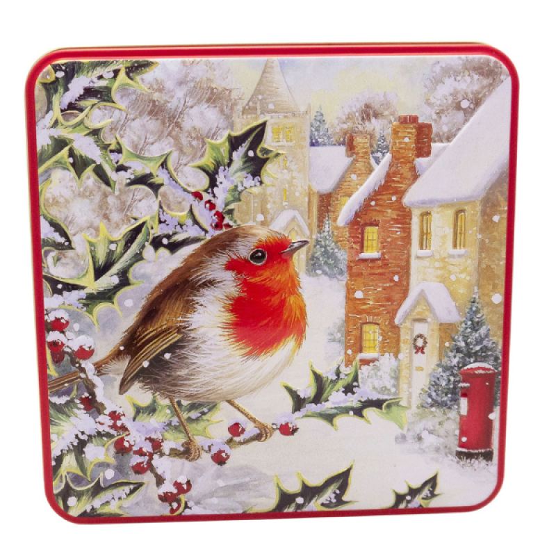 BFX: G WILDS EMB SNOWY ROBIN TIN 160G