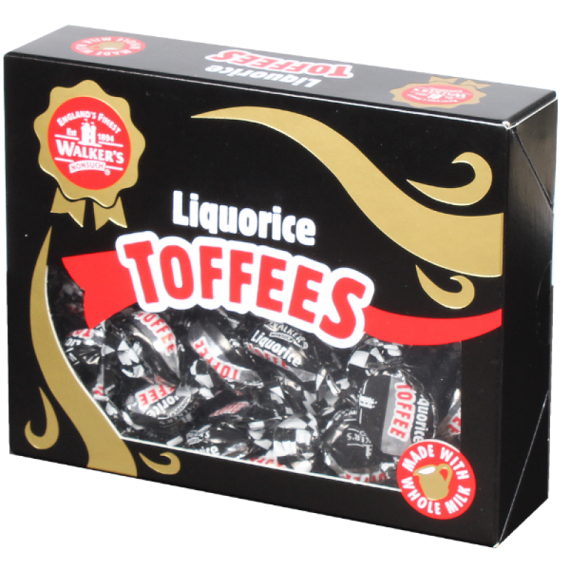 BFX: WALKERS LIQUORICE TOFFEE 350G