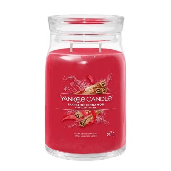 YANKEE : LARGE JAR - SPARKLING CINNAMON