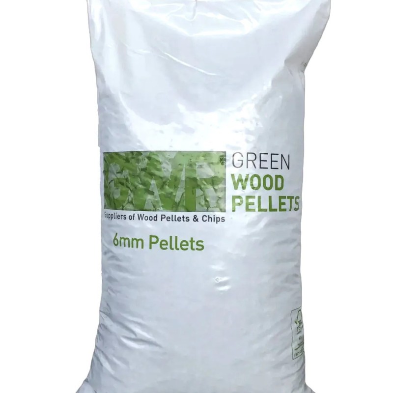 WOOD PELLET 10KG GREEN LAOIS PELLETS