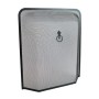 FIRESIDE ESSENTIALS : BASIC RECT FIREGUARD BLACK