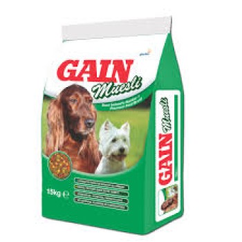 GAIN MUESLI DOG FOOD 15KG