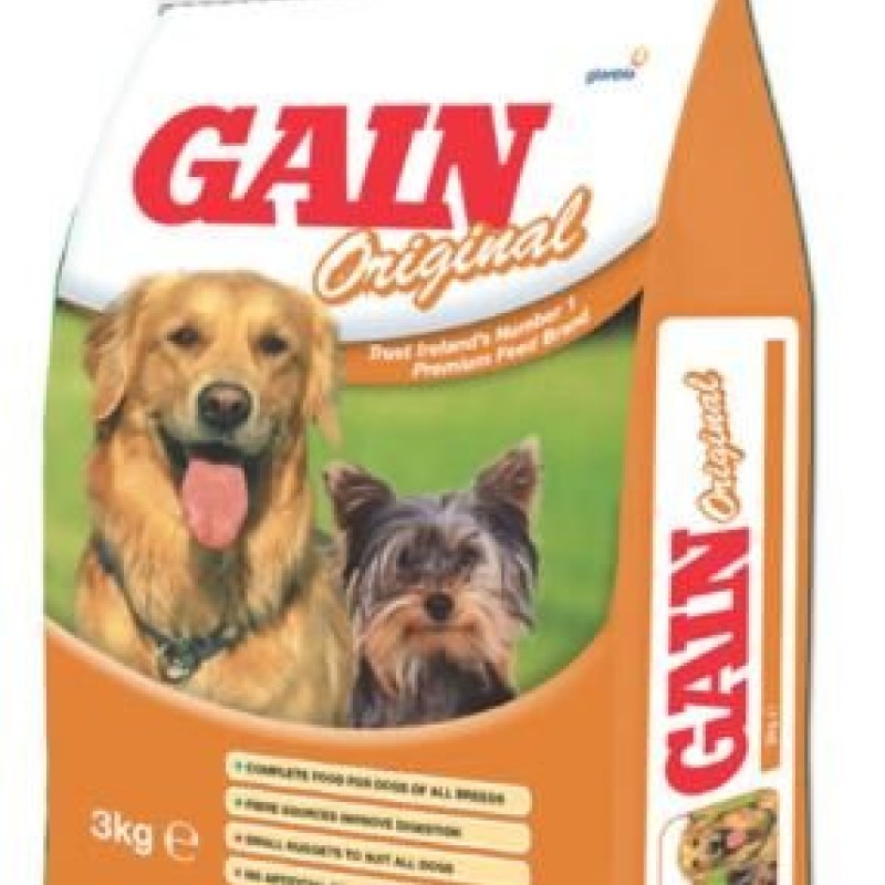 GAIN ORIGINAL DOG FOOD 3KG