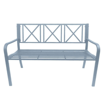 Garden Furniture PORTO Bench Blue - 3 Seater 