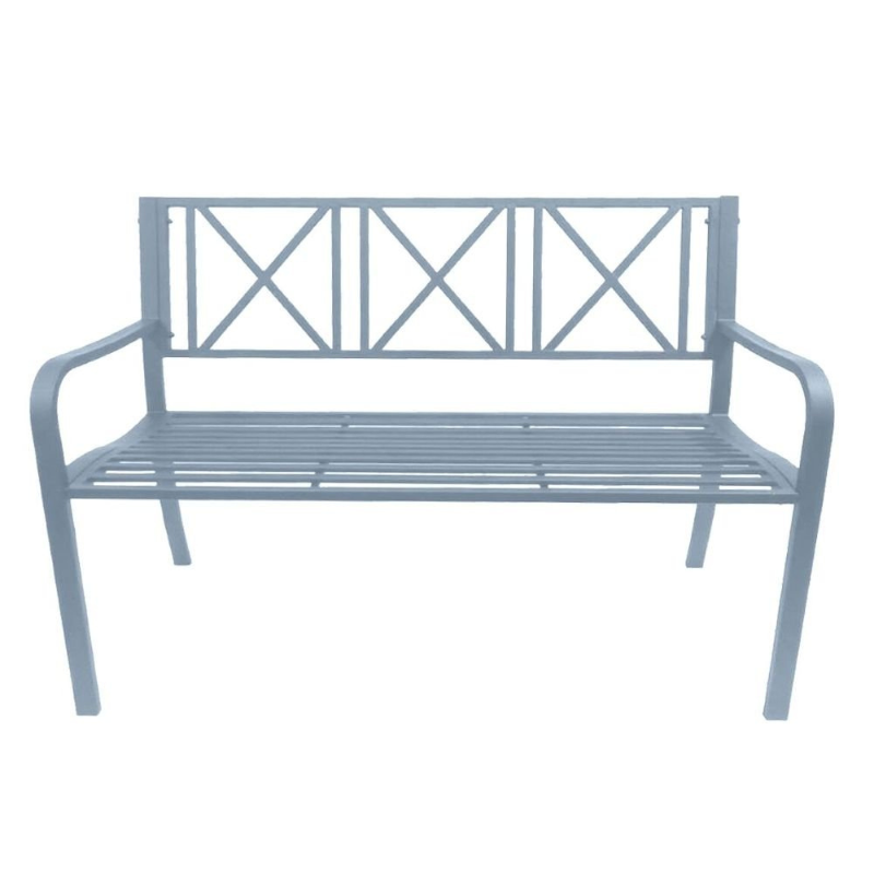Garden Furniture PORTO Bench Blue - 3 Seater 