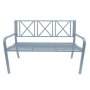 Garden Furniture PORTO Bench Blue - 3 Seater 