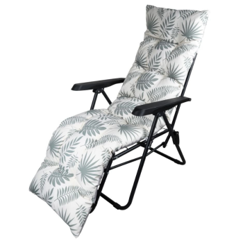 Garden Furniture Relaxer Chair - Tropical Leaf