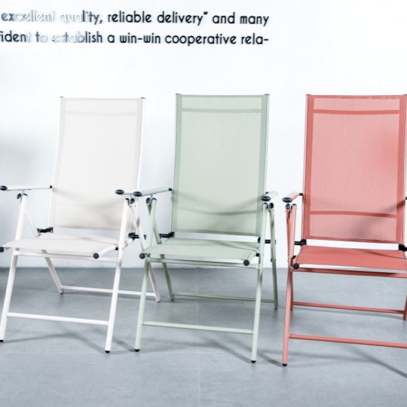 GF : UH Textilene Multi Position Chair - Taupe