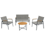 Garden Furniture AMORA Sofa Set - 4pc